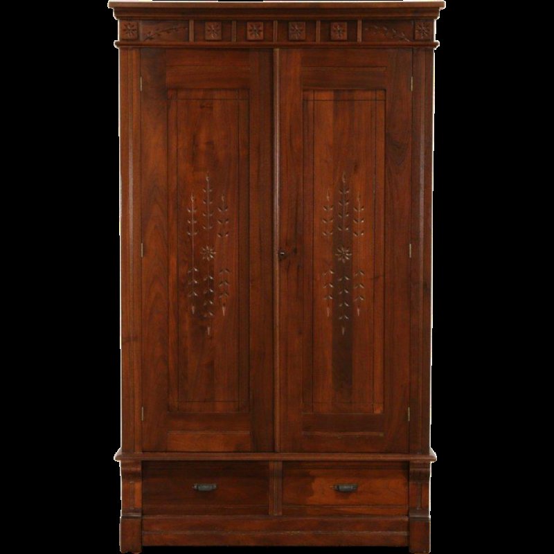 Шкаф на прозрачном фоне