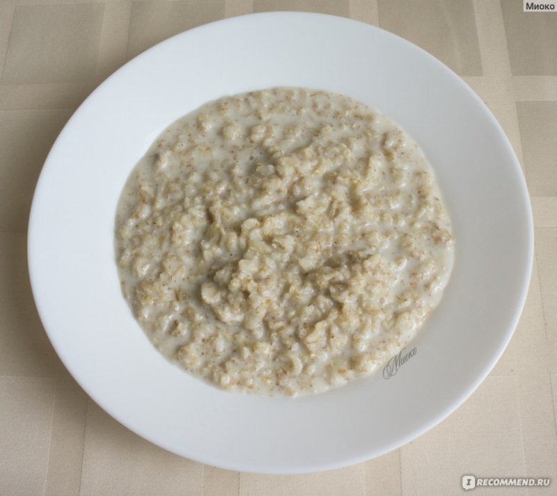 Молочная каша Геркулес