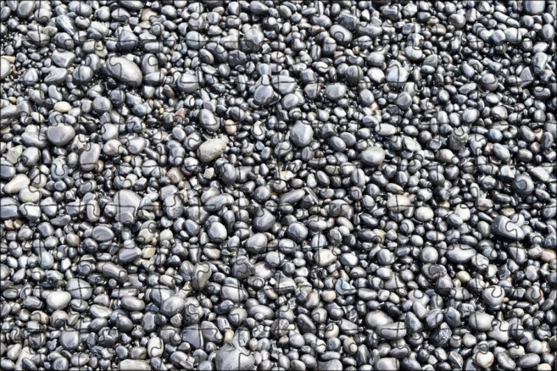 Мелкая галька текстура