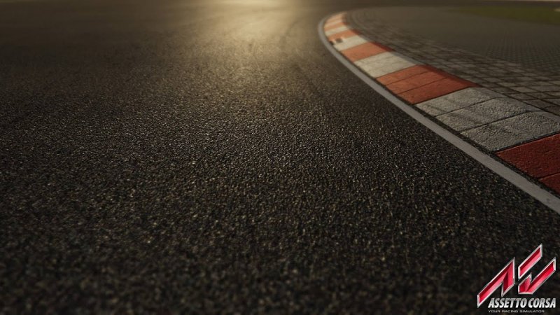 Гоночная трасса асфальт