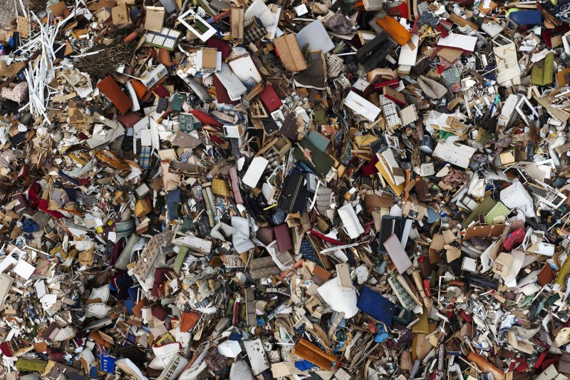 Свалка вид сверху