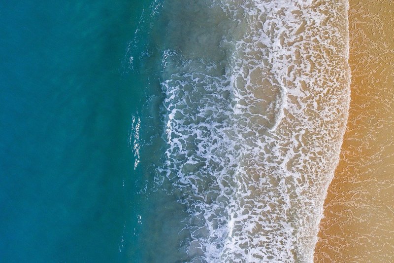 Море вид сверху