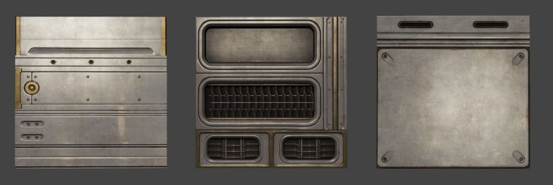 Металлические панели текстура