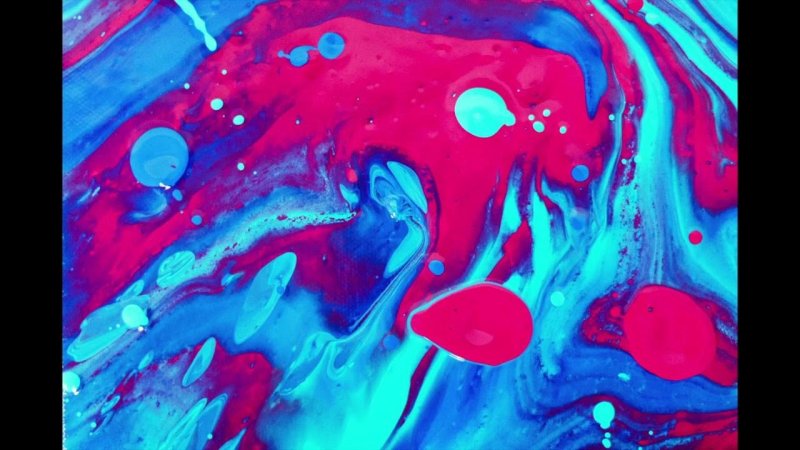 Яркие разводы