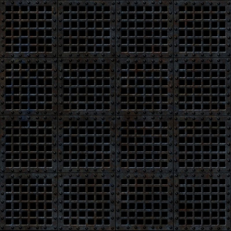 Сетка прямоугольная металлическая