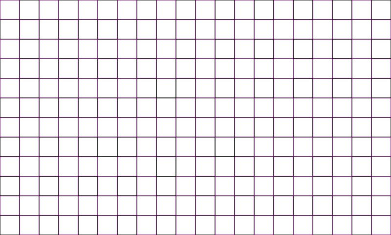 Тетрадные клетки на а4