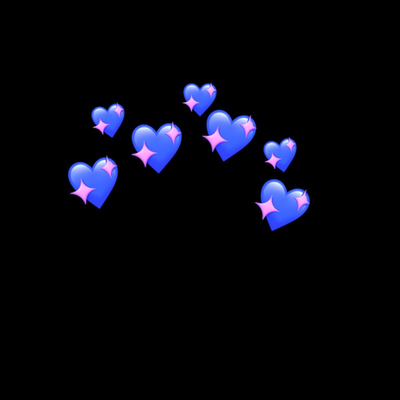 Сердечки не ад головой