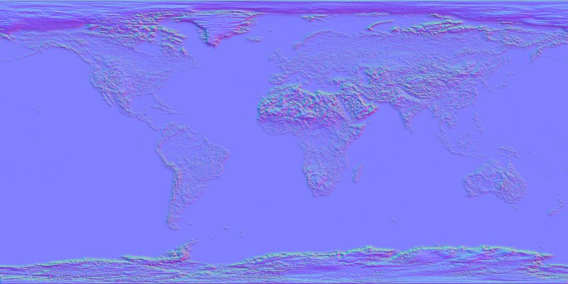 Normal Map земли
