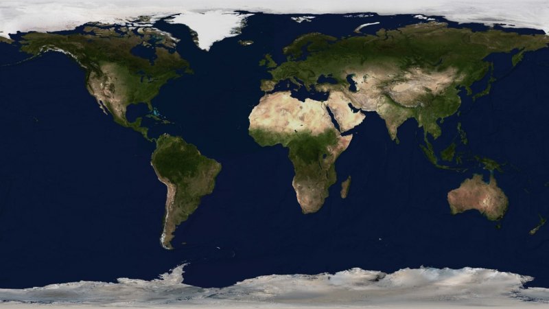 Карта земли