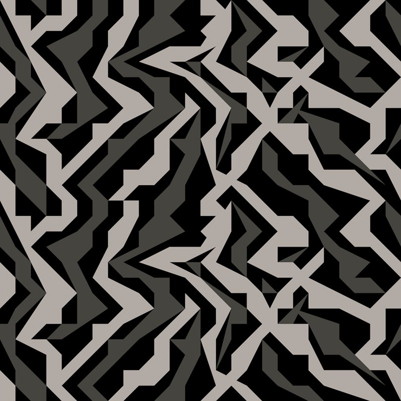 Черно белый камуфляж