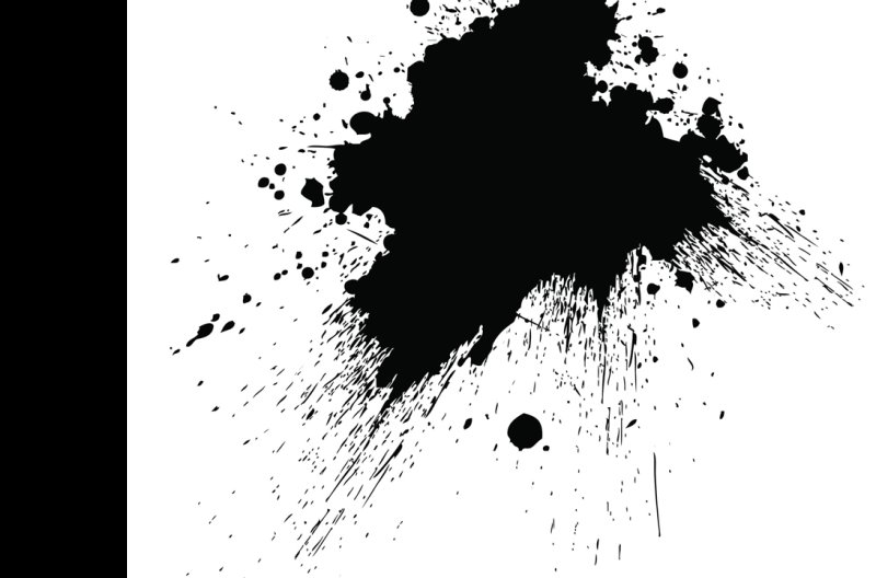 Капли краски