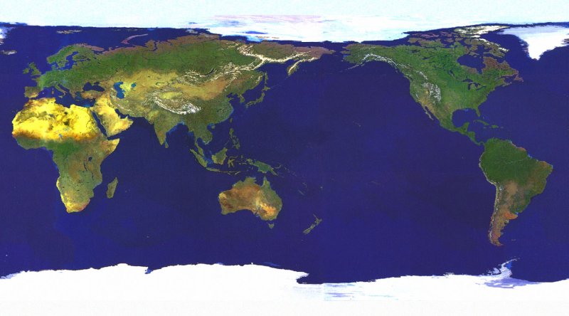 Текстура планеты земля для 3ds Max