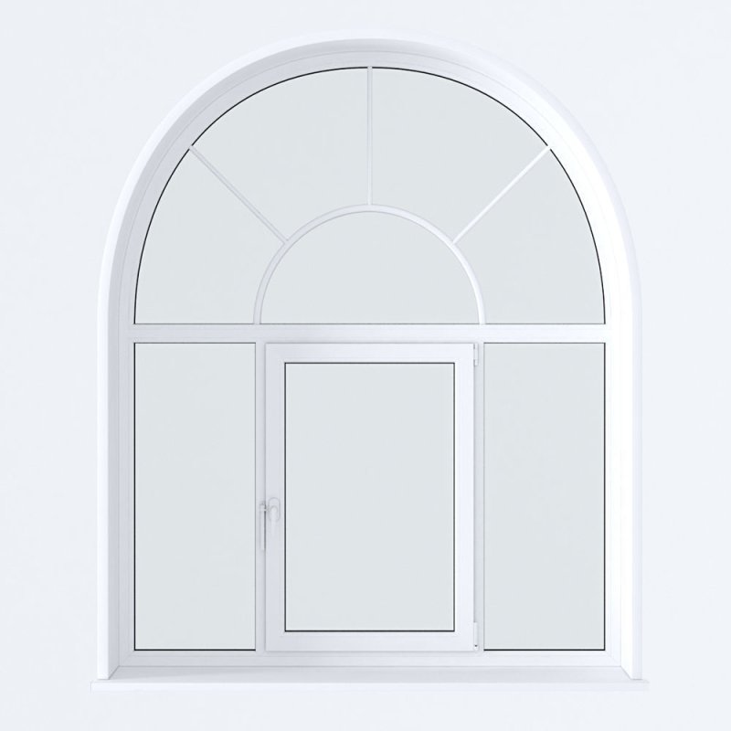 Полукруглое окно