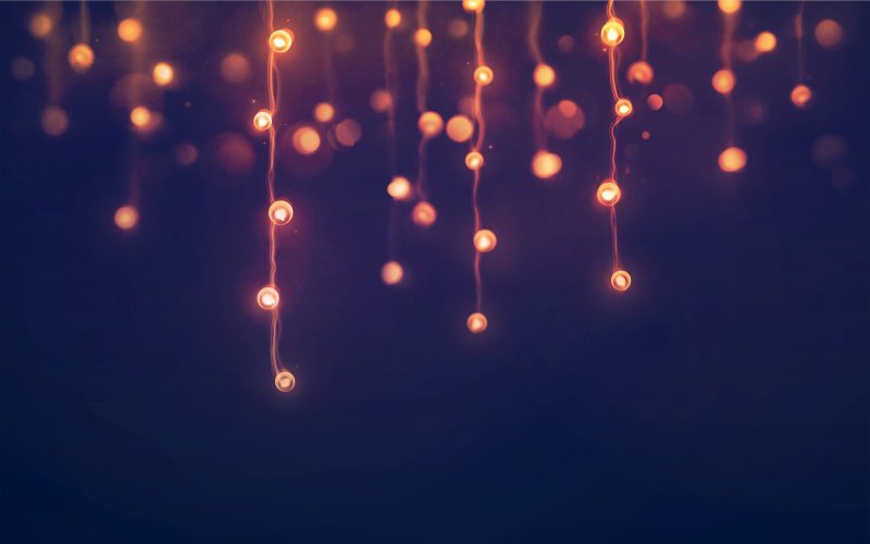 Новогодние огоньки