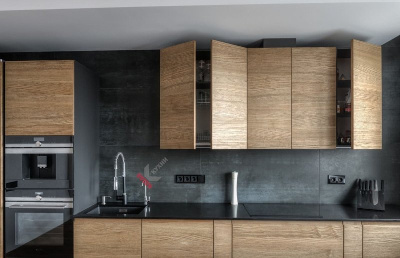 Кухонные фасады под дерево