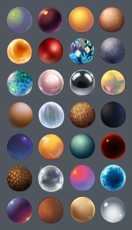 Текстурные шарики