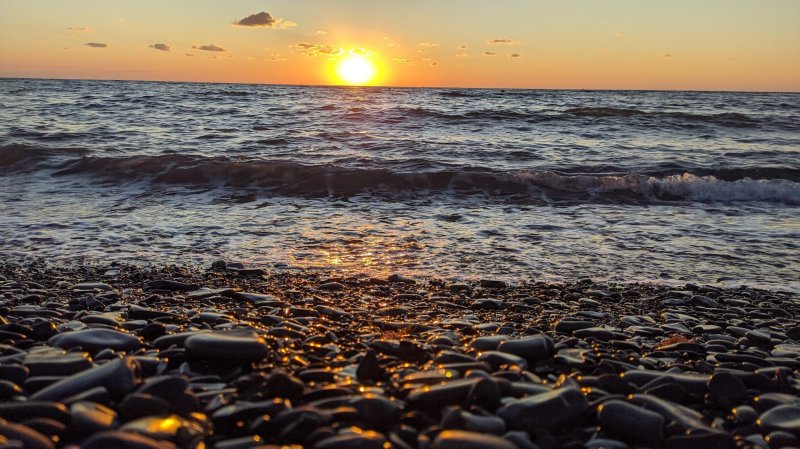 Анапа закат Утриш