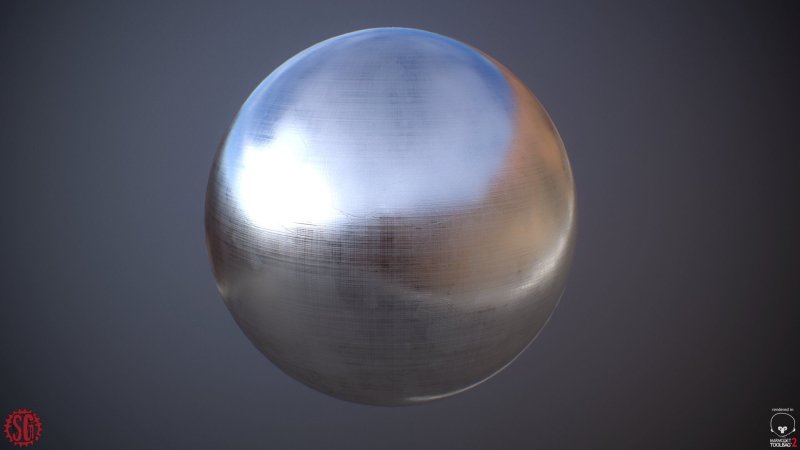 Алюминий 3ds Max