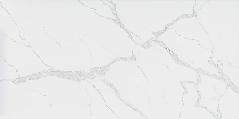 Кварцевый камень Etna Quartz Calacatta Santorini EQHM 008