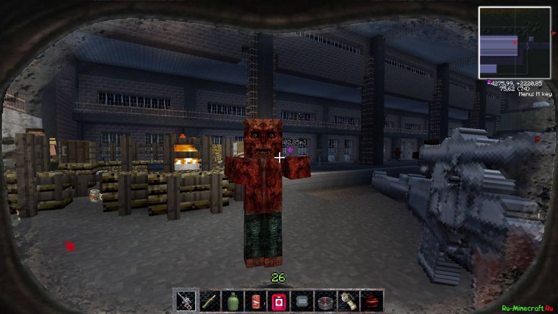 Сталкер в майнкрафт 1.16.5