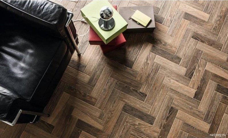 Керама Марацци плитка елочкой под паркет