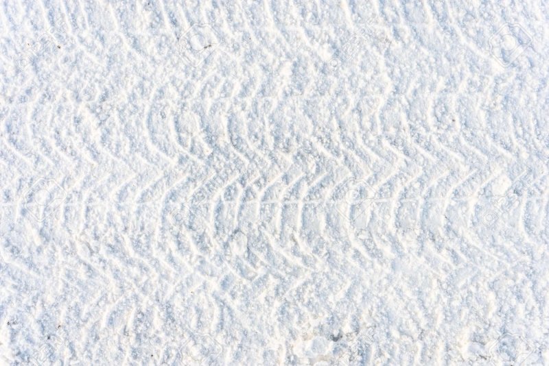 Текстура снежной дороги