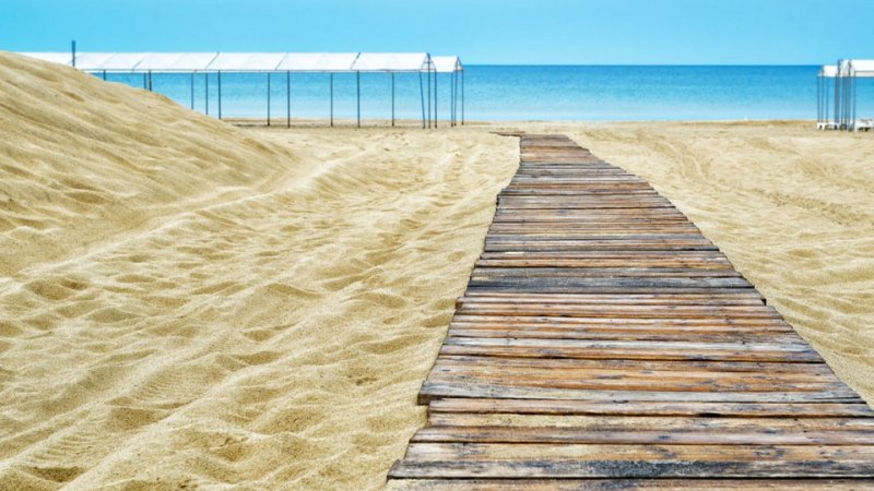 Песчаные дюны Джемете Анапа