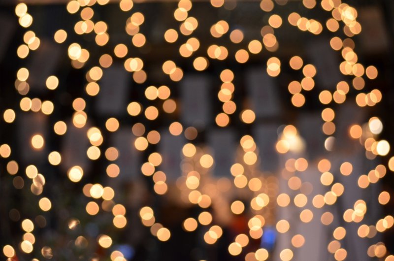 Гирлянда боке