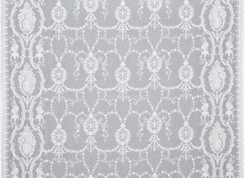 Тюль с орнаментом