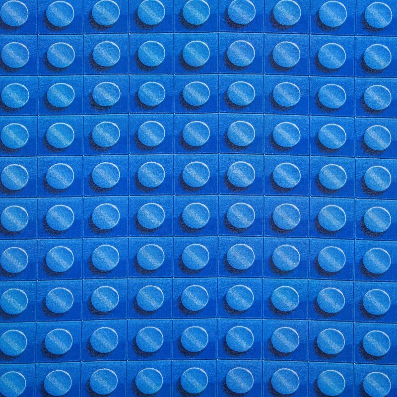 Пластина лего голубая