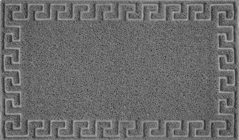 Коврик "spongy",50х80см, Меандр, черный, SUNSTEP™