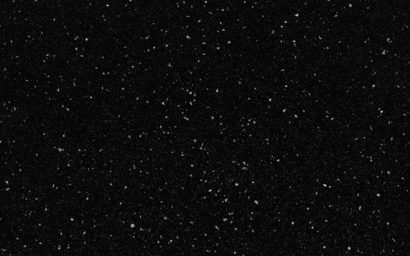 Черное небо со звездами