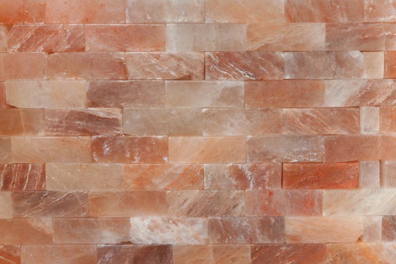 Плитка из гималайской соли текстура