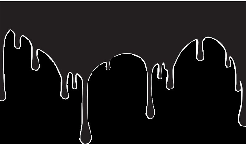 Стекающая краска