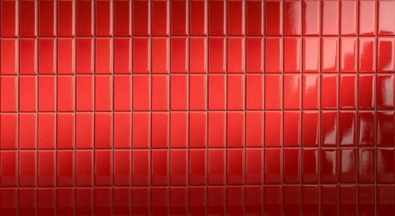 Красная плитка прямоугольная