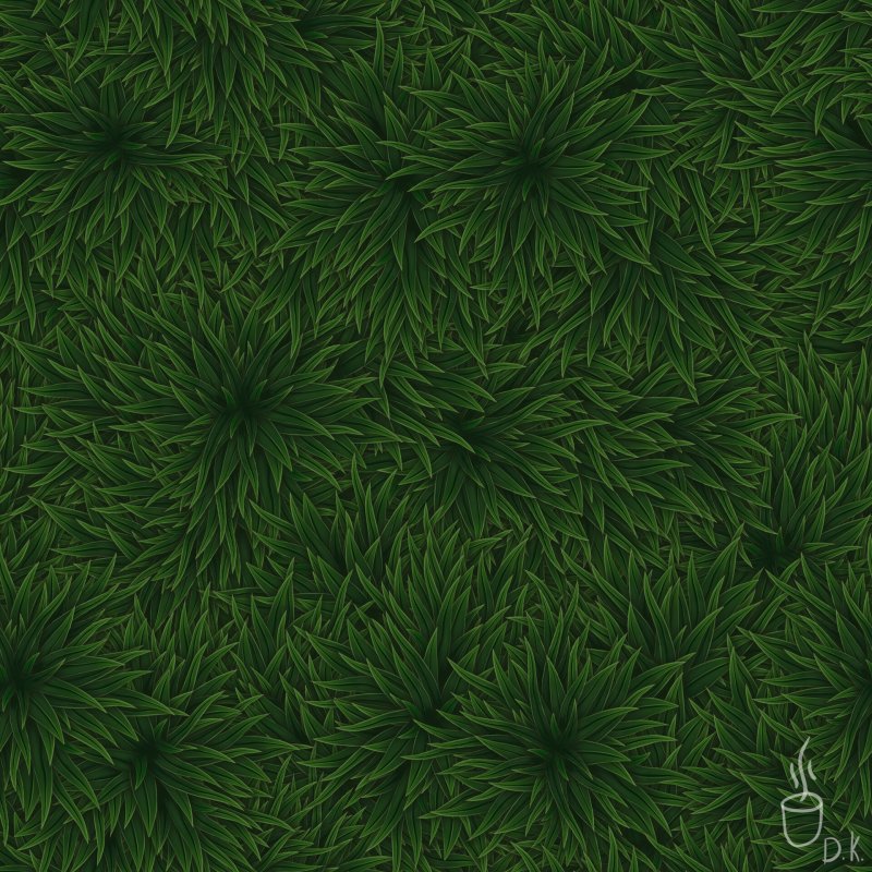 Мультяшные текстуры травы