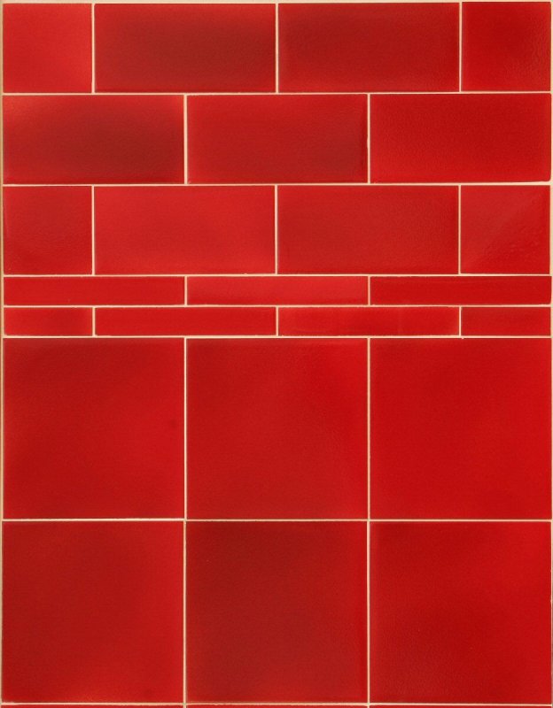 Orisa Red list 1,4*50, красный плитка