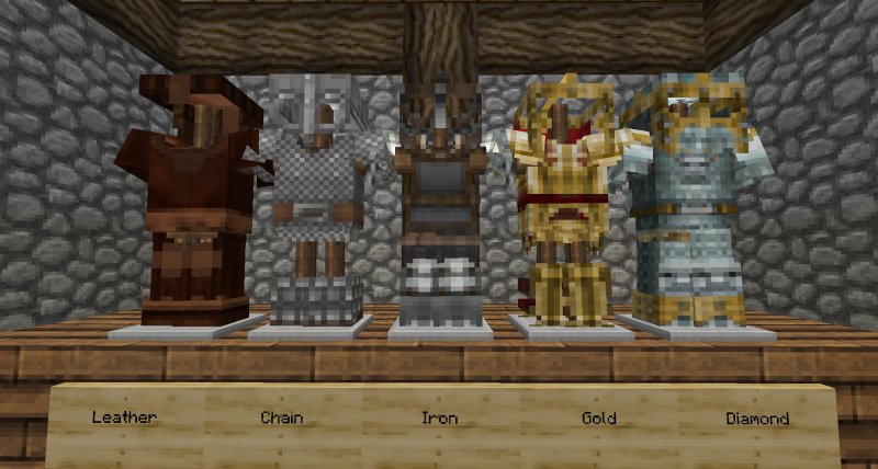 Незеритовая броня майнкрафт