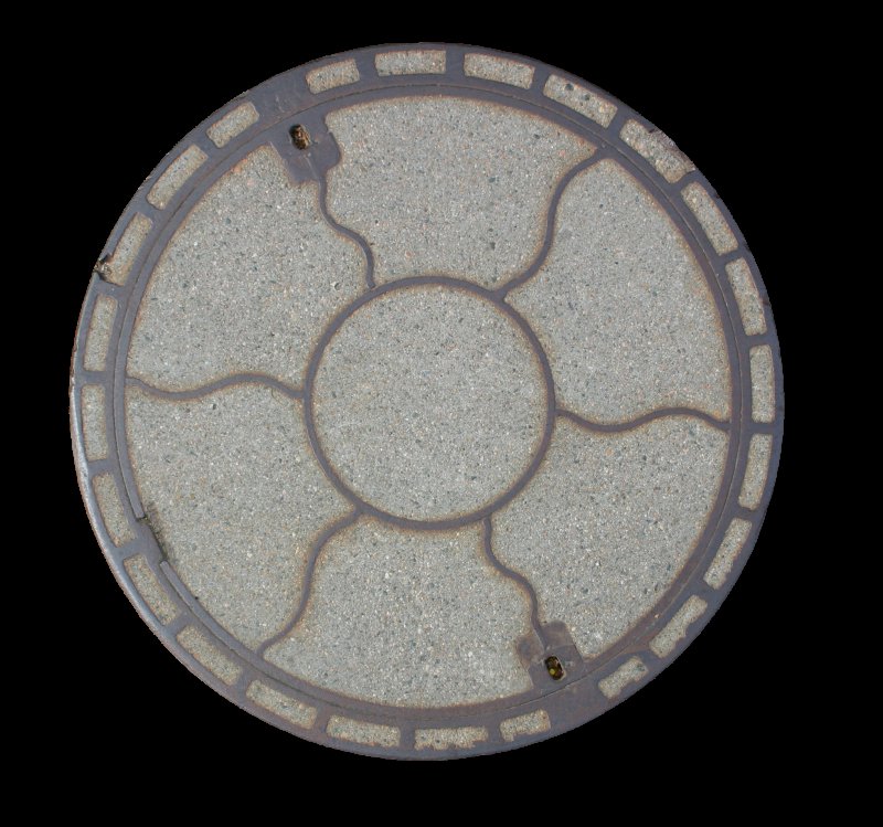 Канализационный люк текстура