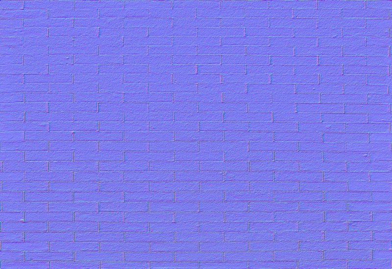 Карта нормалей кирпич