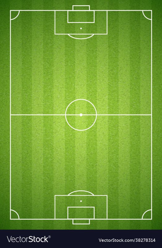 Футбольное поле вид сверху