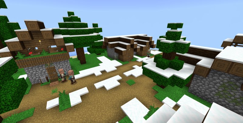 Майнкрафт ландшафт