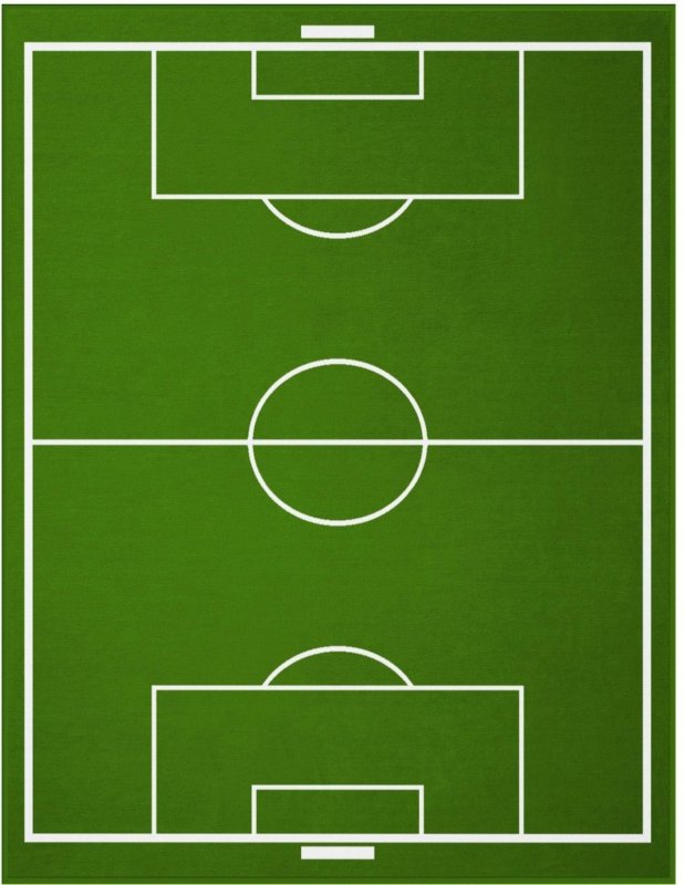 Футбольное поле схема