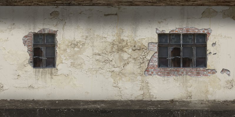 Старый дом стена