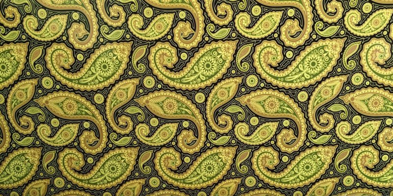 Азербайджанский национальный орнамент Бута