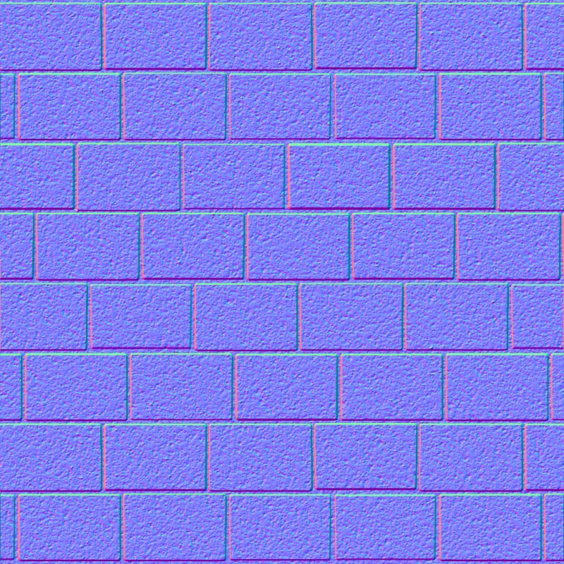 Карта нормалей черепица