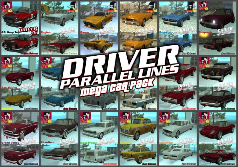 Driver Parallel lines моды