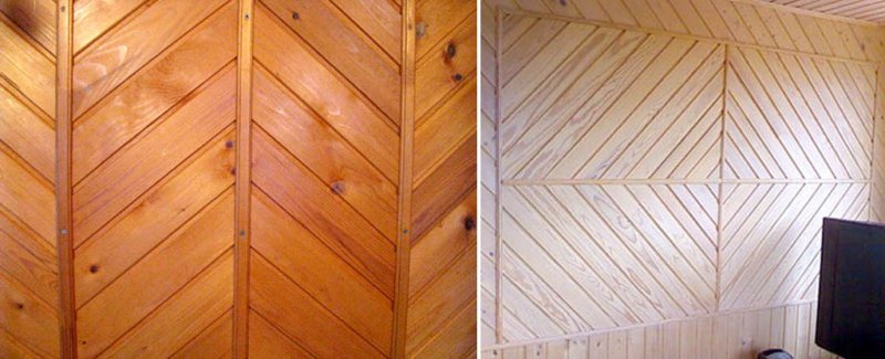 Вагонка штиль елка