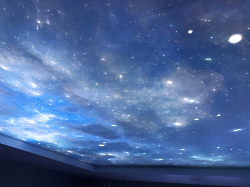 Звездное небо из окна