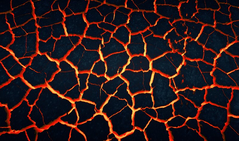 Лавовые трещины